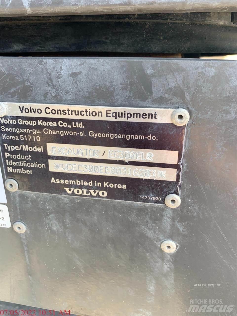Volvo EC300E LR Gravemaskiner på larvebånd