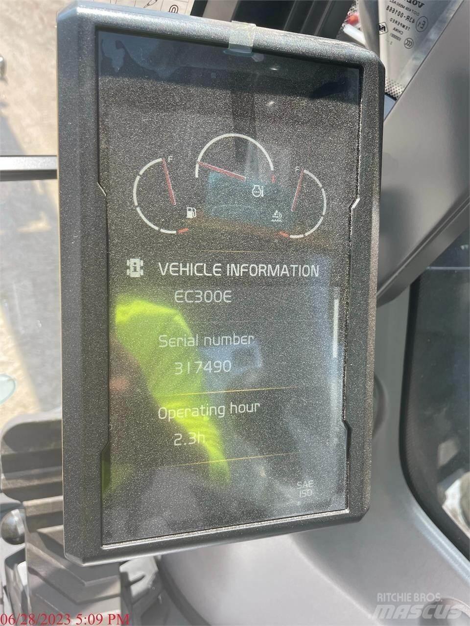 Volvo EC300EL Gravemaskiner på larvebånd