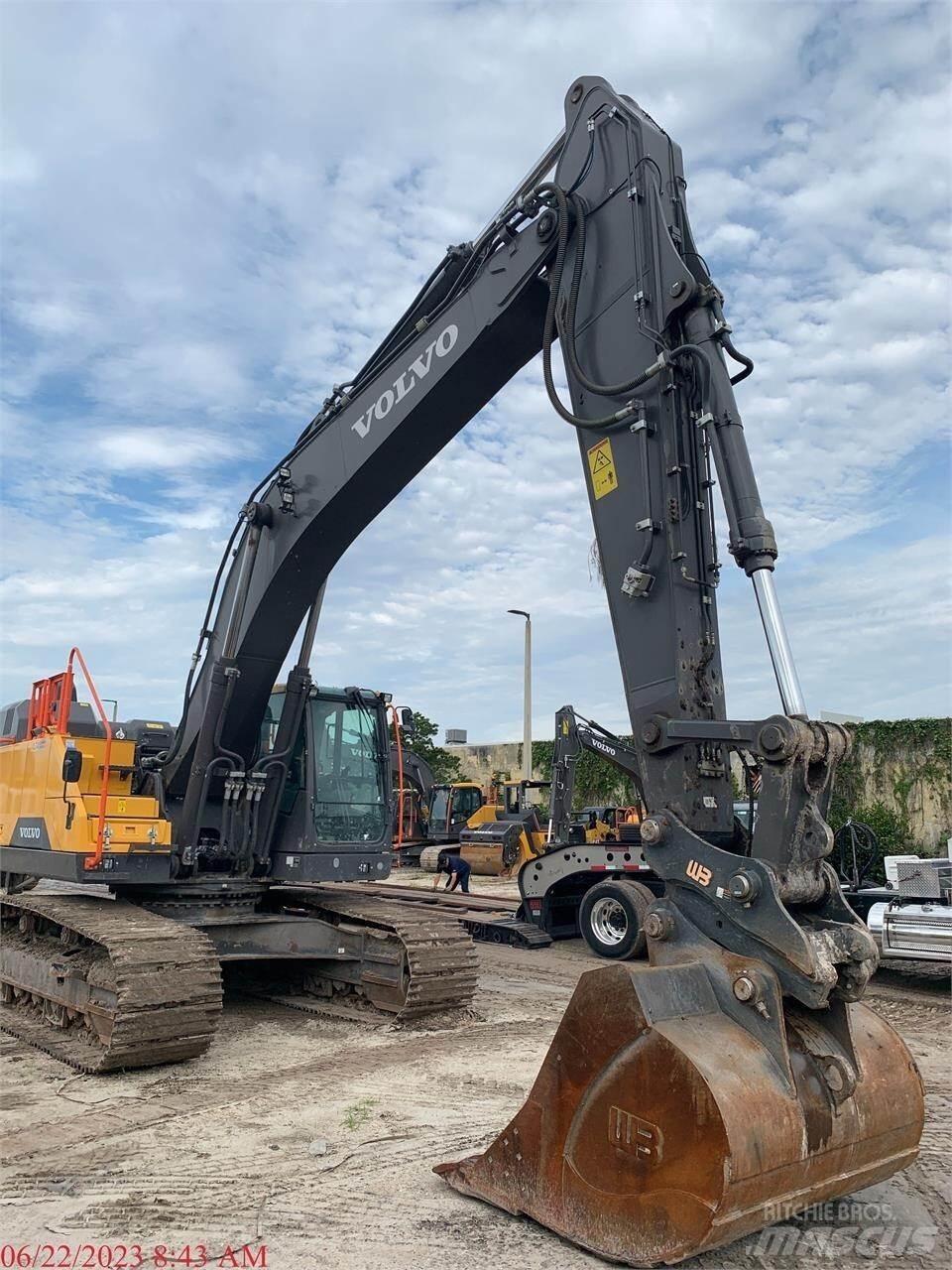 Volvo EC350EL Gravemaskiner på larvebånd