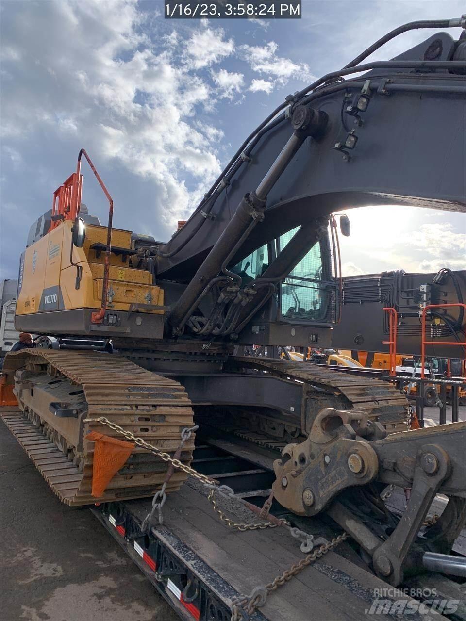 Volvo EC350EL Gravemaskiner på larvebånd