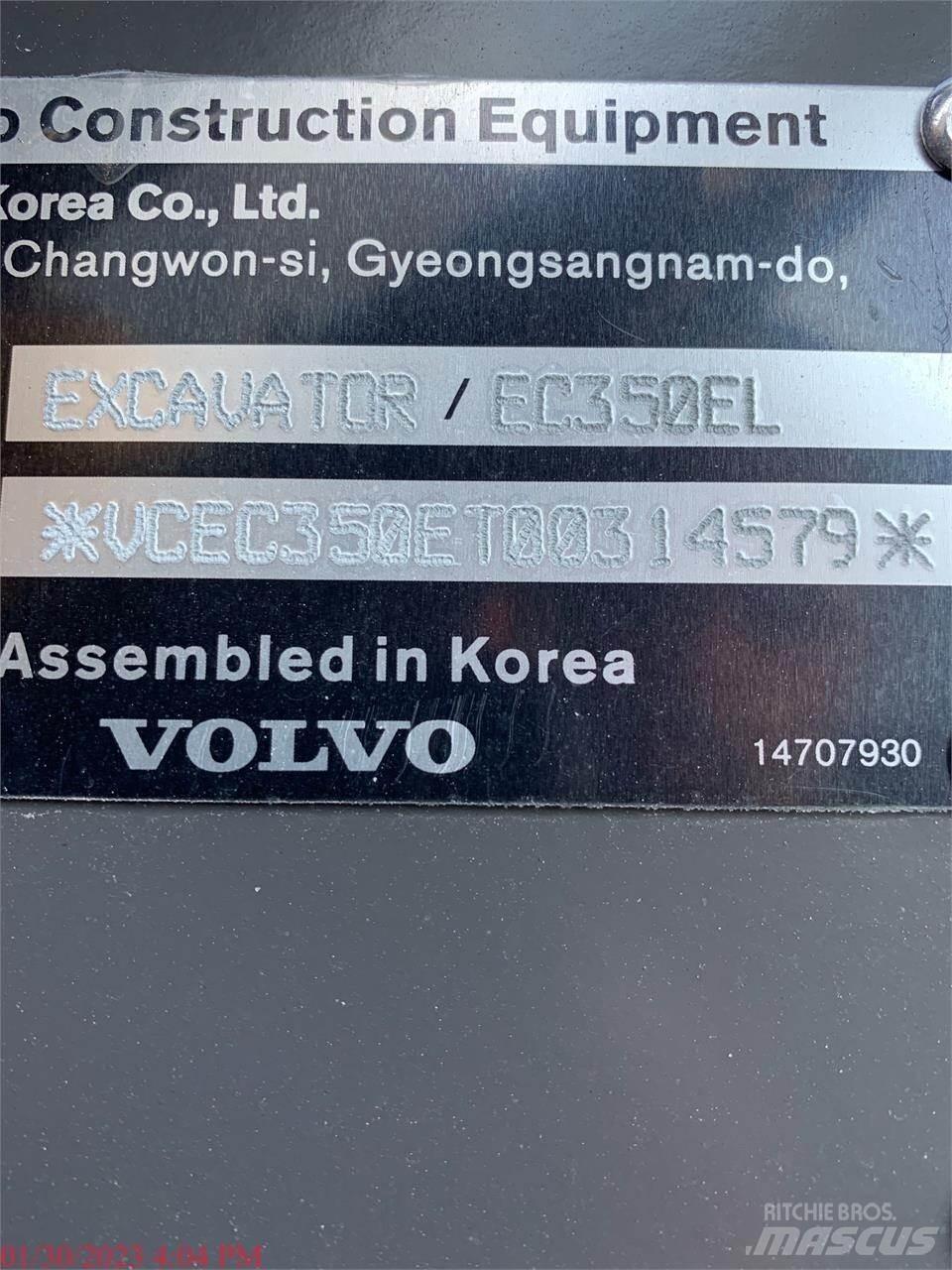Volvo EC350EL Gravemaskiner på larvebånd