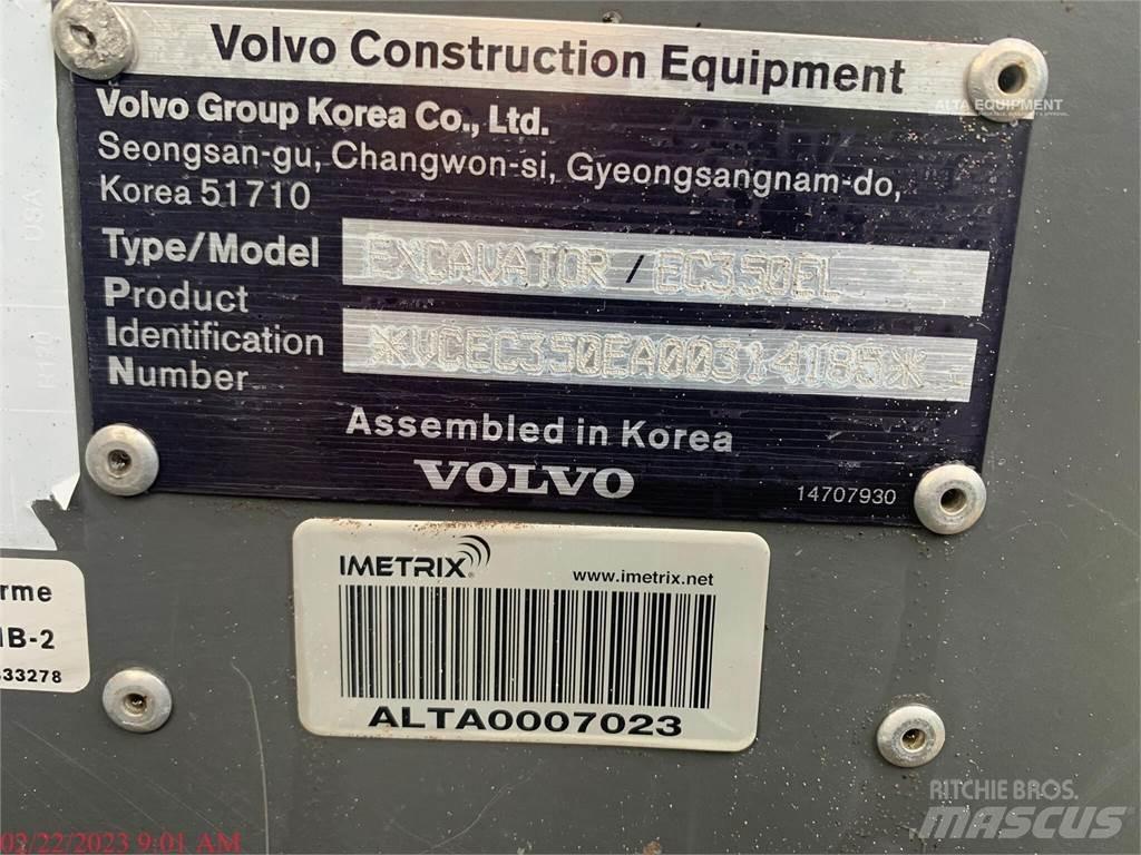 Volvo EC350EL Gravemaskiner på larvebånd
