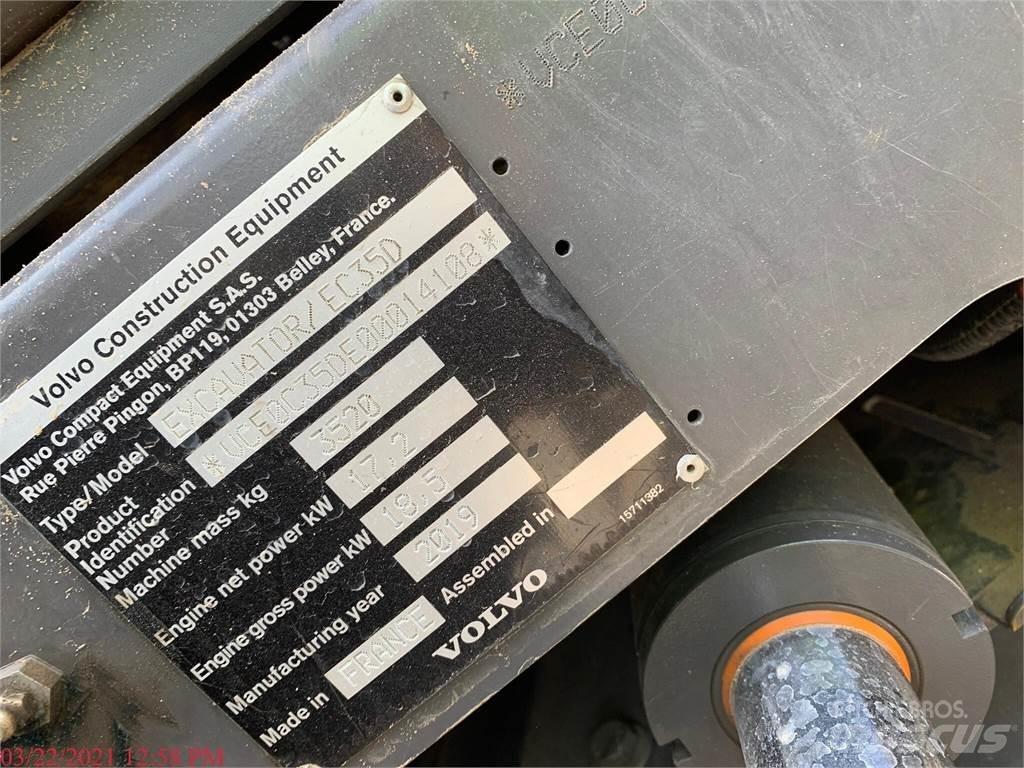 Volvo EC35D Minigravemaskiner