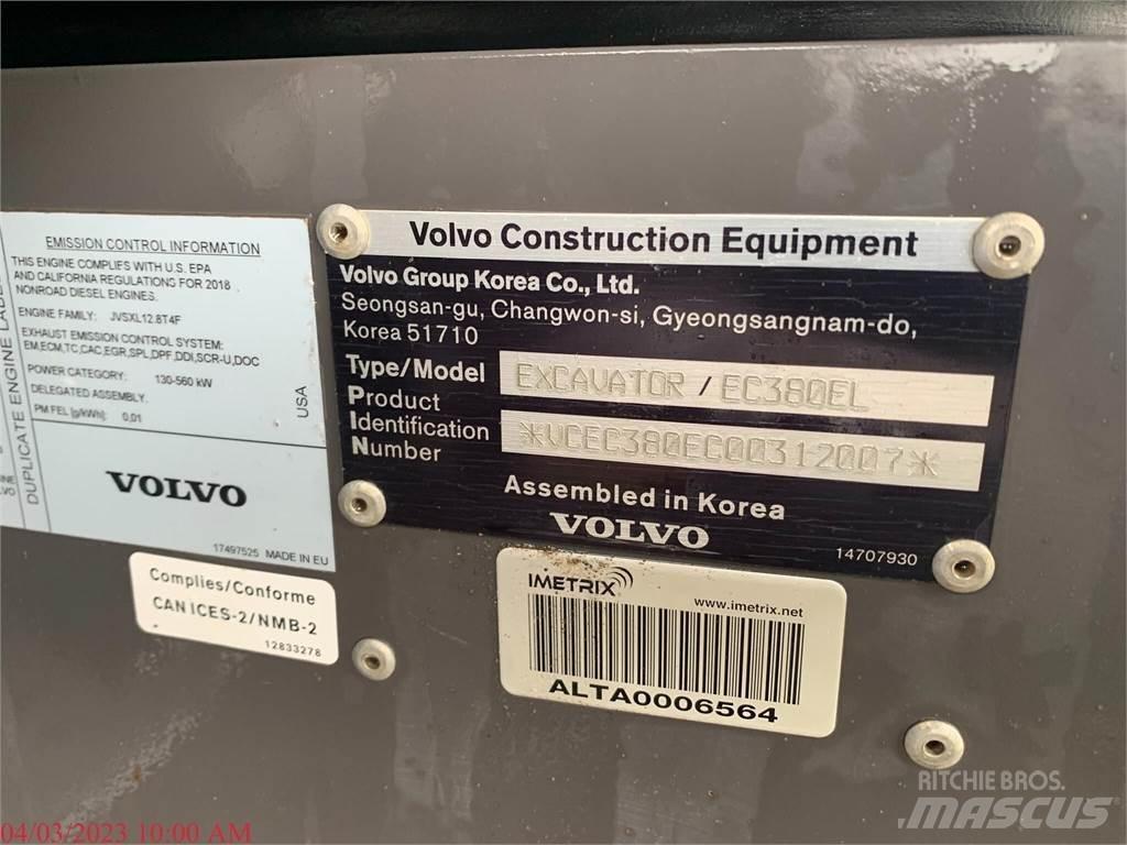 Volvo EC380EL Gravemaskiner på larvebånd