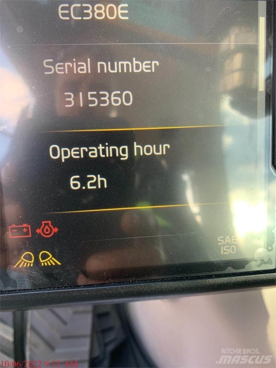 Volvo EC380EL Gravemaskiner på larvebånd