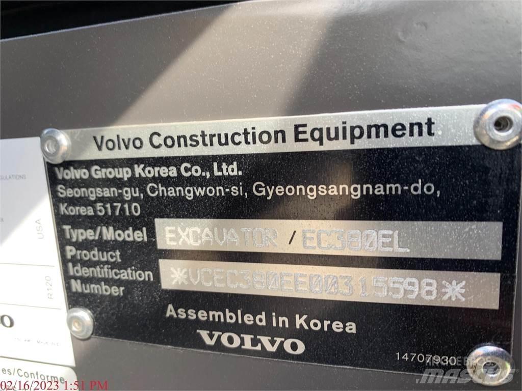 Volvo EC380EL Gravemaskiner på larvebånd