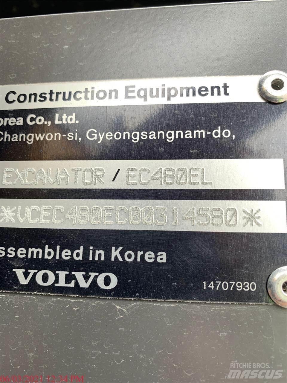 Volvo EC480EL Gravemaskiner på larvebånd