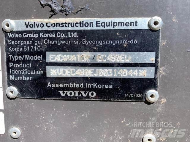 Volvo EC480EL Gravemaskiner på larvebånd