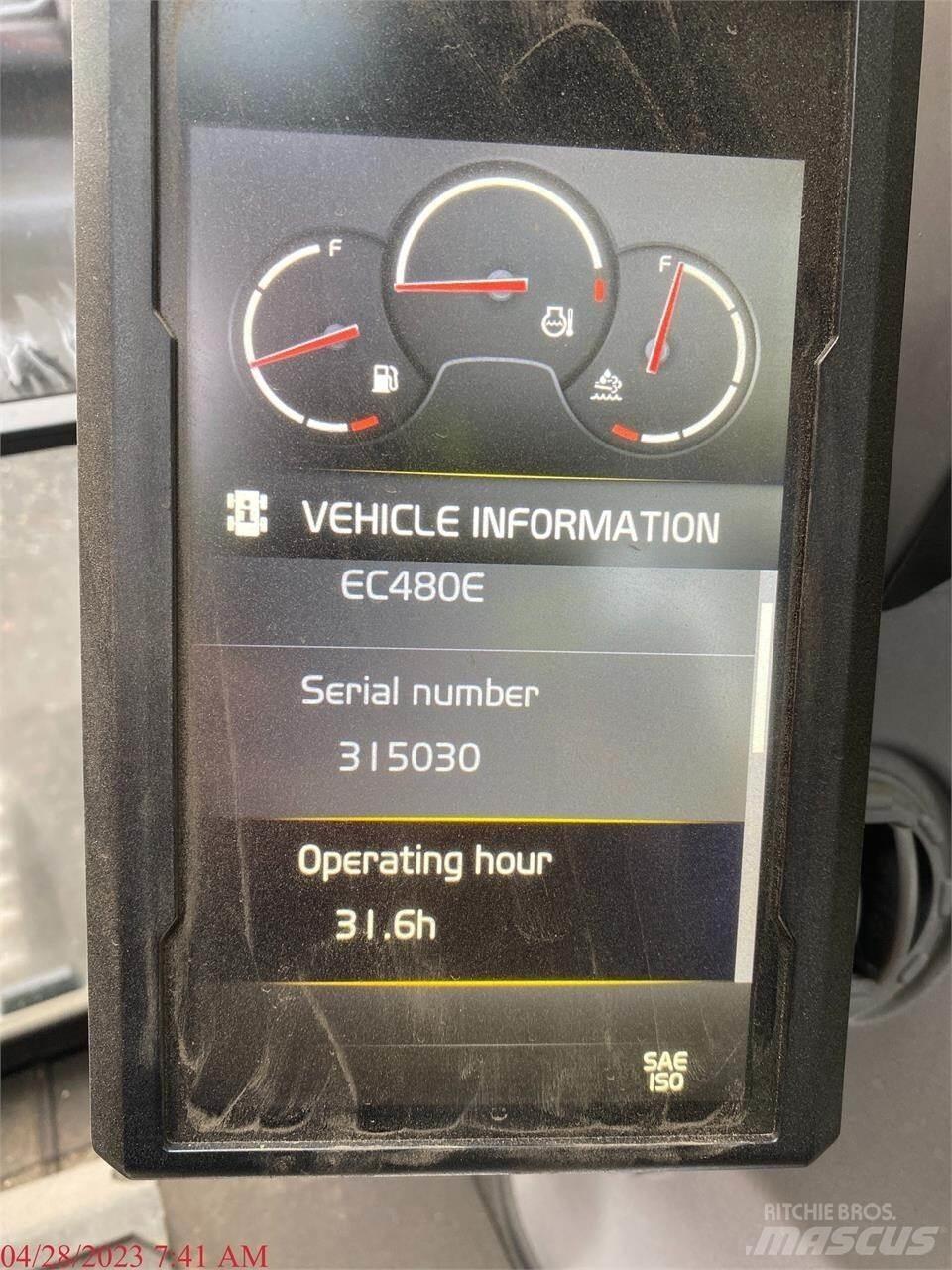 Volvo EC480EL Gravemaskiner på larvebånd