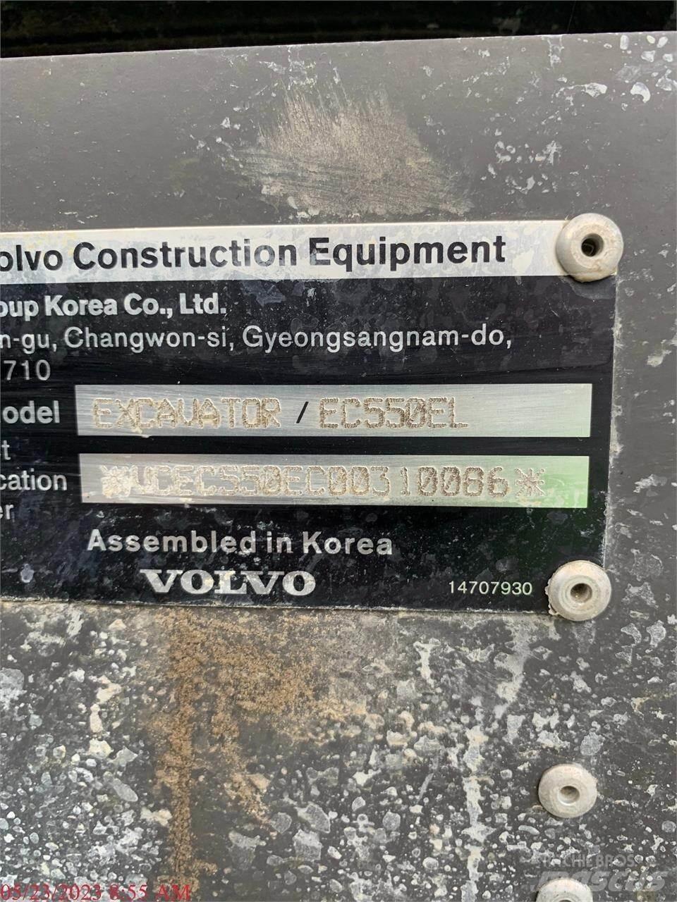 Volvo EC550EL Gravemaskiner på larvebånd