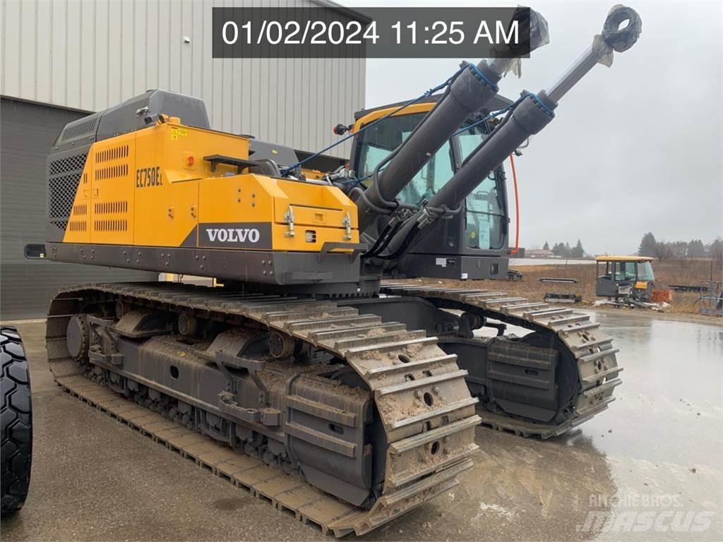 Volvo EC750EL Gravemaskiner på larvebånd