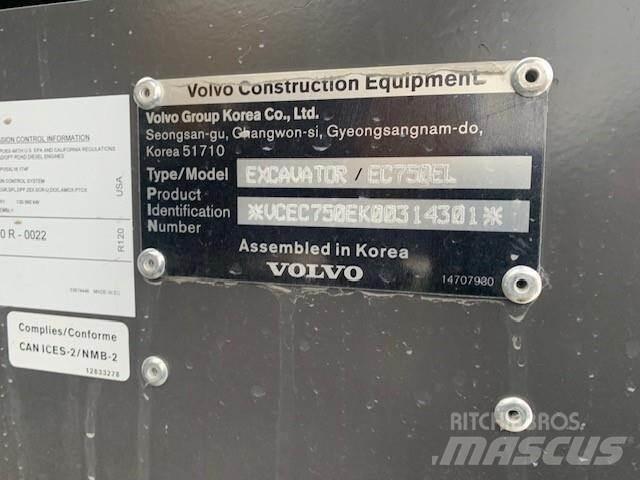 Volvo EC750EL Gravemaskiner på larvebånd
