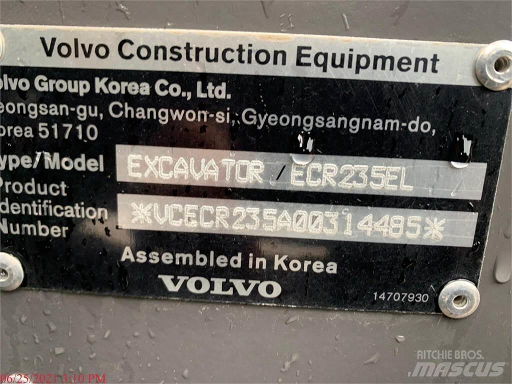 Volvo ECR235EL Gravemaskiner på larvebånd