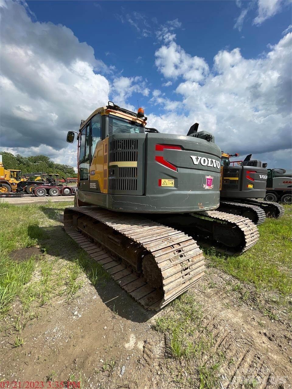 Volvo ECR235EL Gravemaskiner på larvebånd