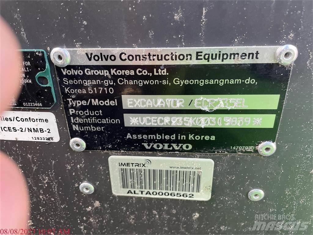 Volvo ECR235EL Gravemaskiner på larvebånd
