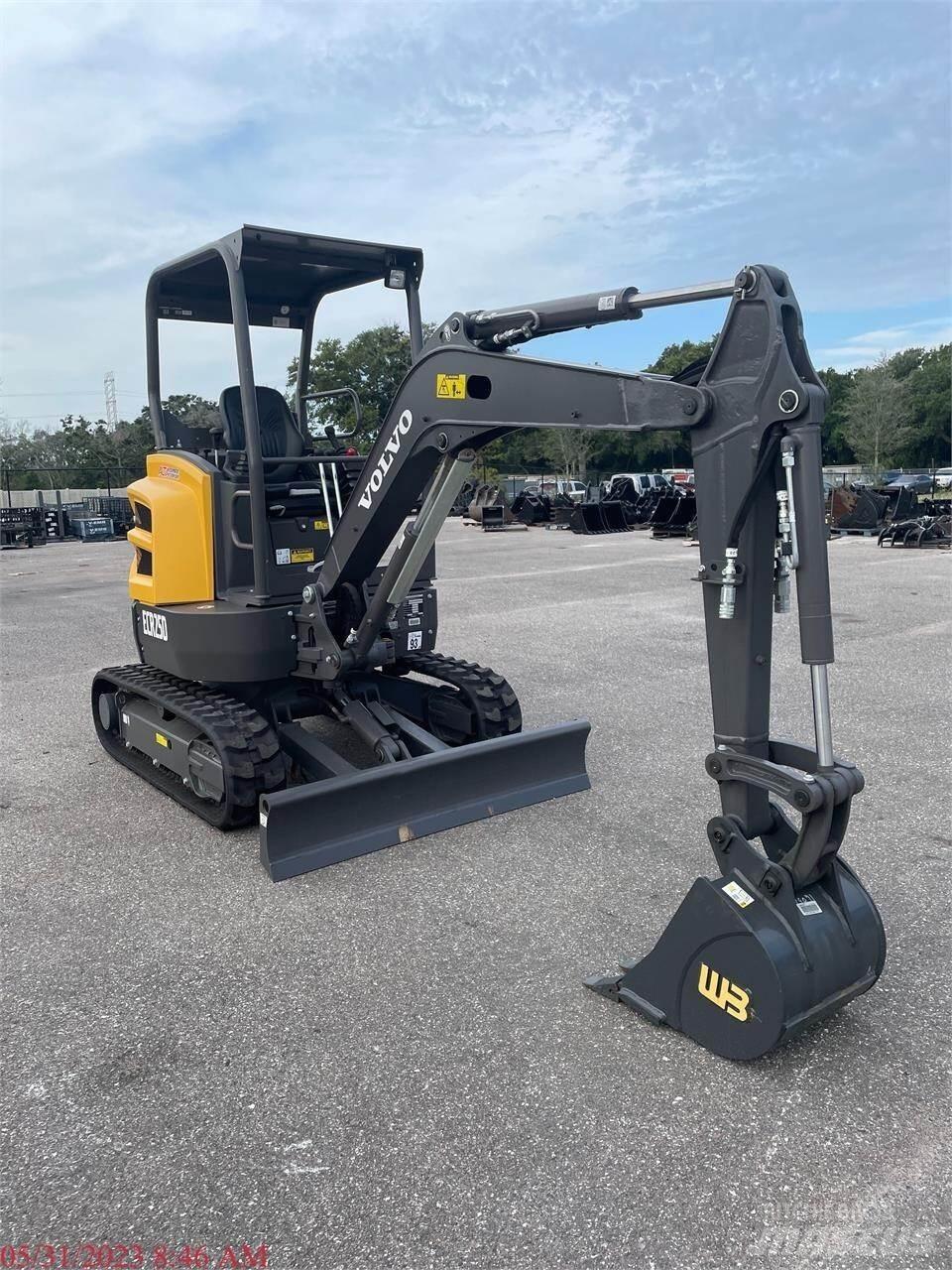 Volvo ECR25D Minigravemaskiner