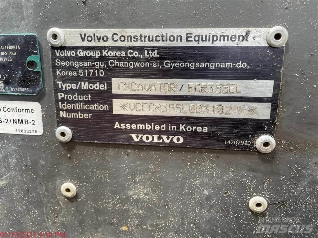 Volvo ECR355EL Gravemaskiner på larvebånd