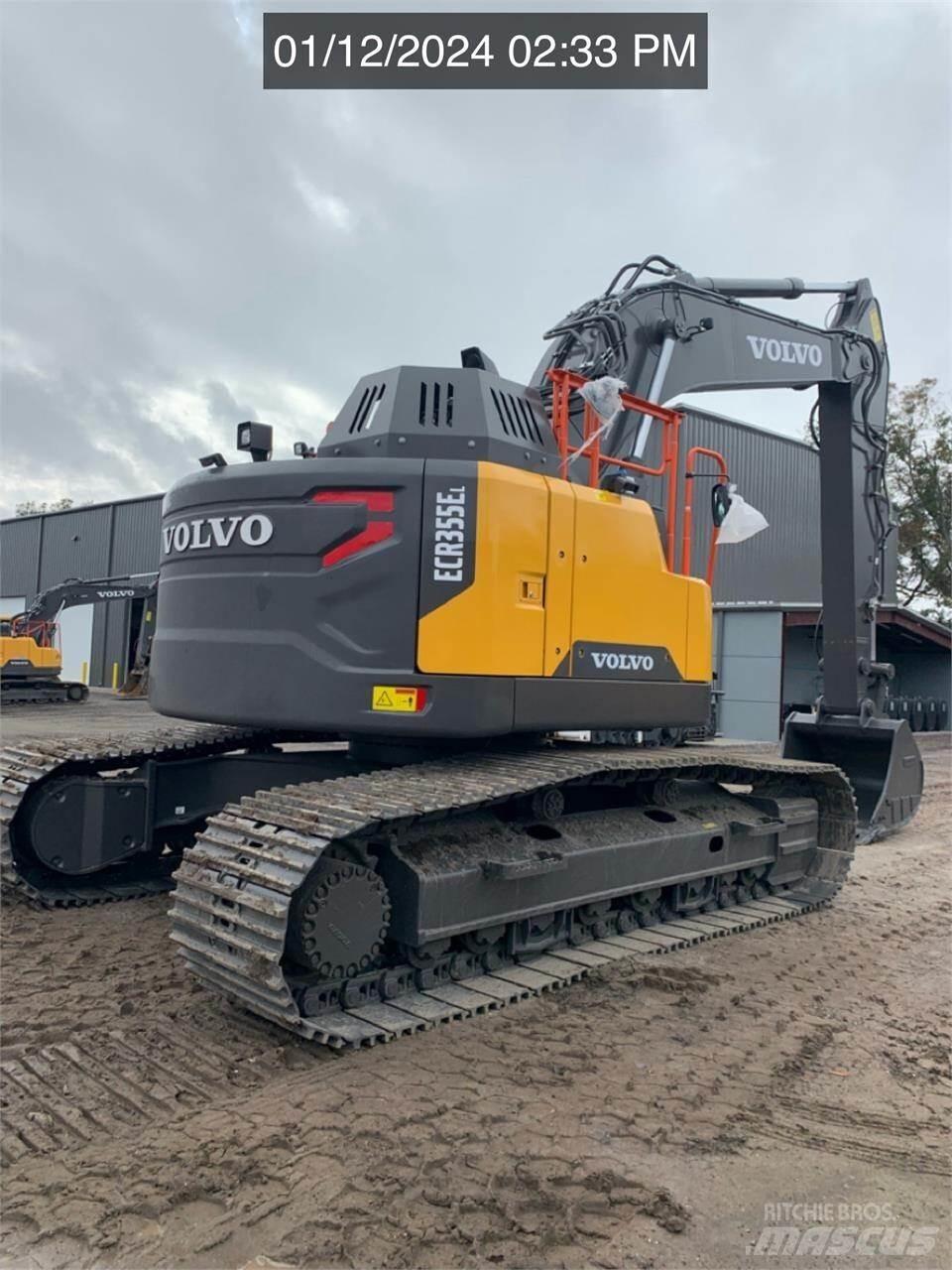 Volvo ECR355EL Gravemaskiner på larvebånd