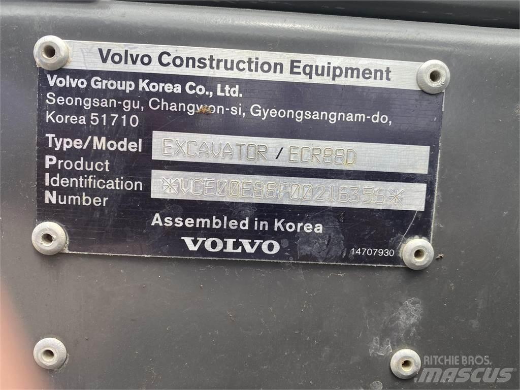 Volvo ECR88D Gravemaskiner på larvebånd
