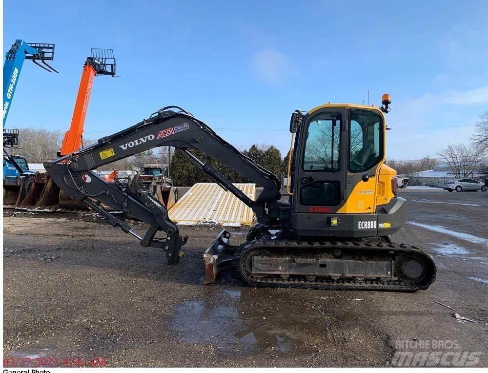 Volvo ECR88D Gravemaskiner på larvebånd