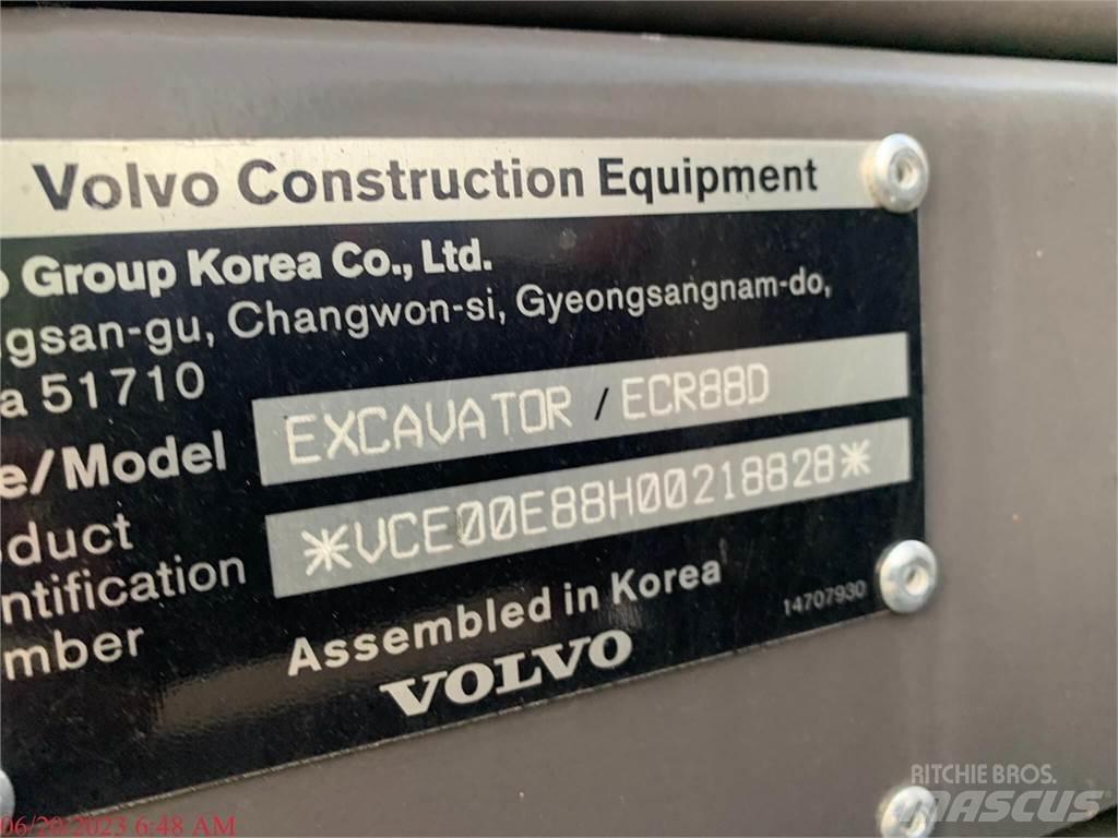 Volvo ECR88D Gravemaskiner på larvebånd