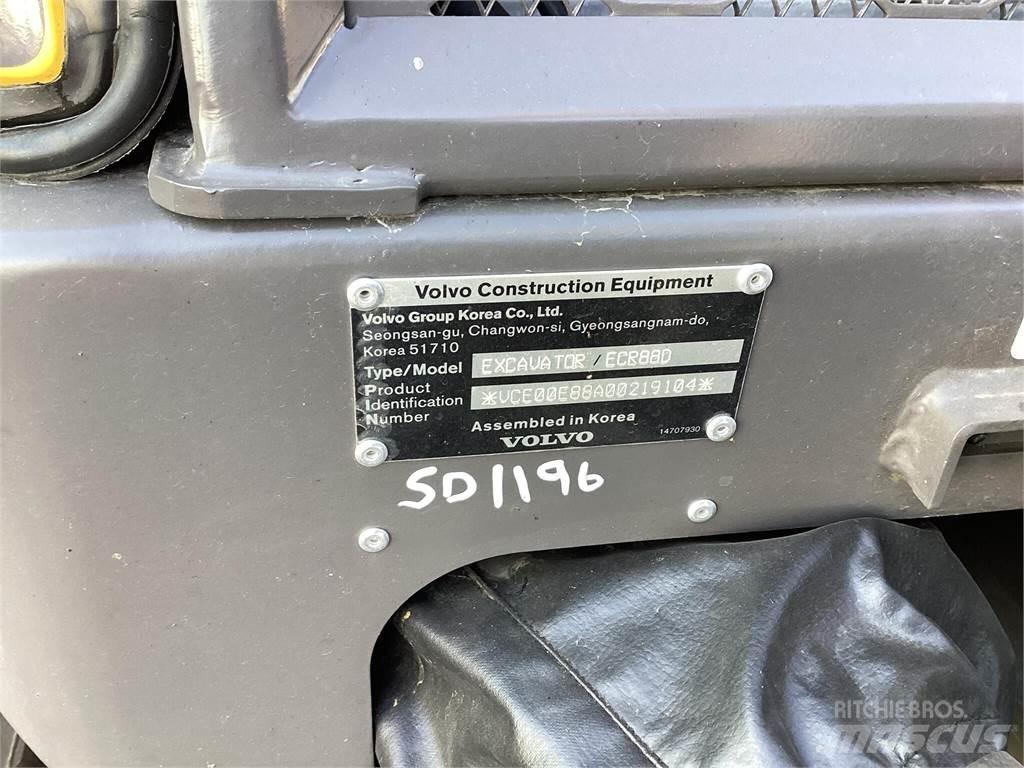 Volvo ECR88D Gravemaskiner på larvebånd