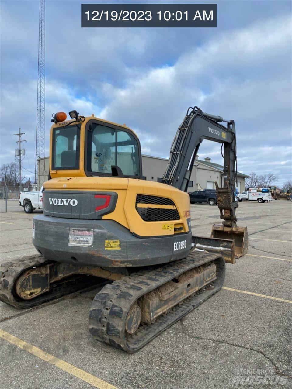 Volvo ECR88D Gravemaskiner på larvebånd