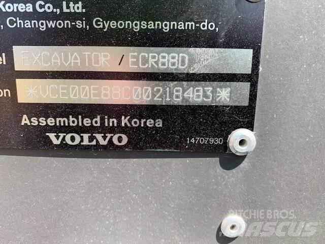 Volvo ECR88D Gravemaskiner på larvebånd