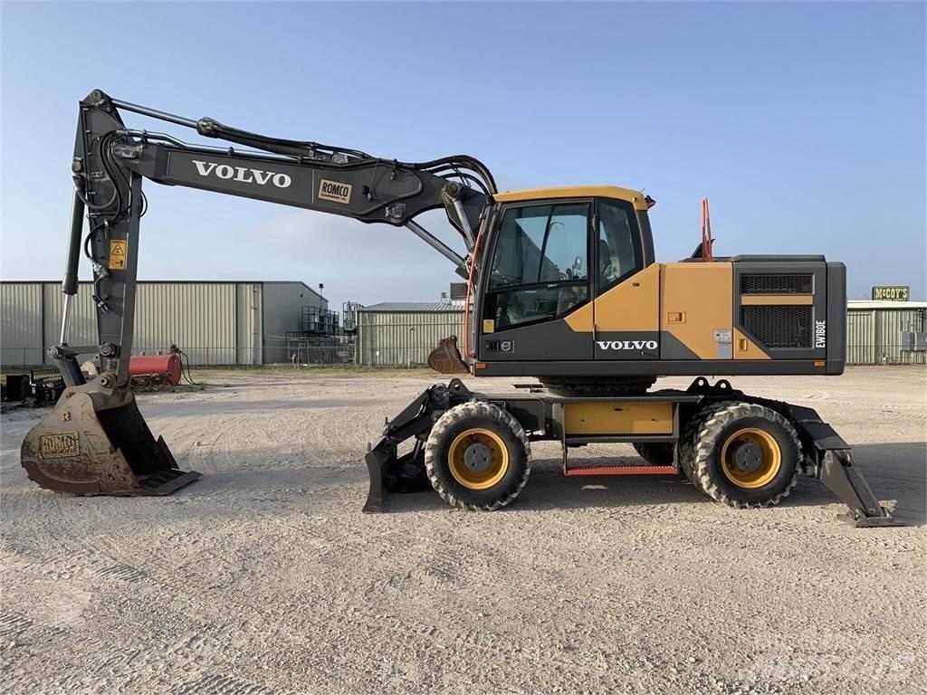 Volvo EW180E Gravemaskiner på hjul