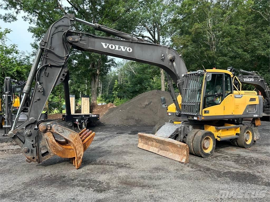 Volvo EW210D Gravemaskiner på hjul