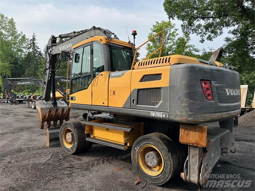 Volvo EW210D Gravemaskiner på hjul