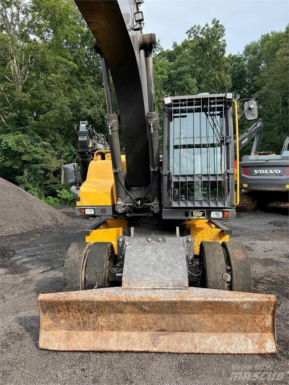 Volvo EW210D Gravemaskiner på hjul
