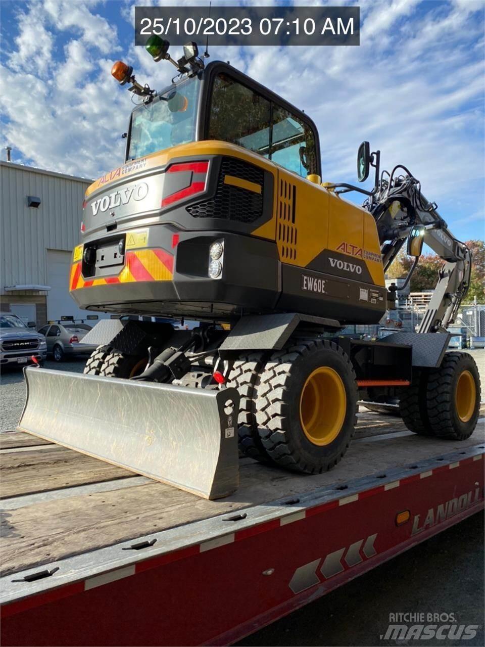 Volvo EW60E Gravemaskiner på hjul