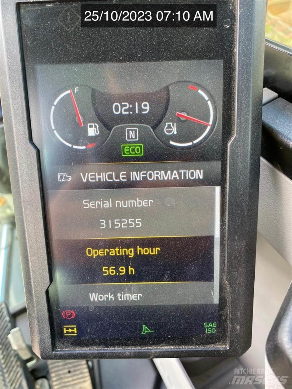 Volvo EW60E Gravemaskiner på hjul