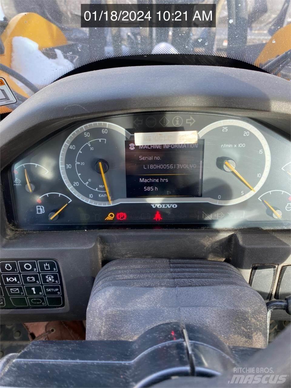 Volvo L180H Læssemaskiner på hjul