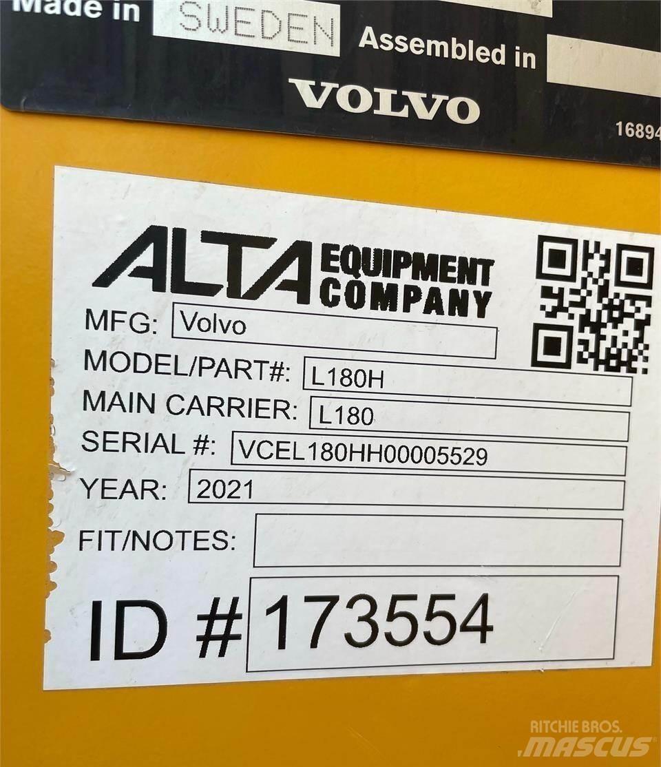 Volvo L180H Læssemaskiner på hjul