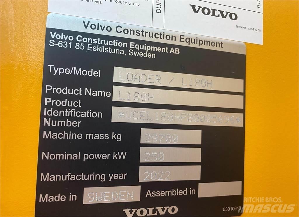 Volvo L180H Læssemaskiner på hjul