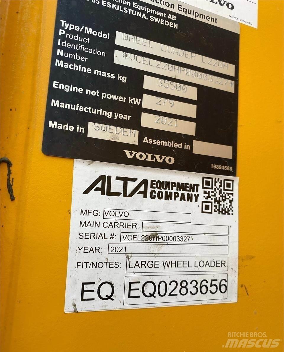 Volvo L220H Læssemaskiner på hjul