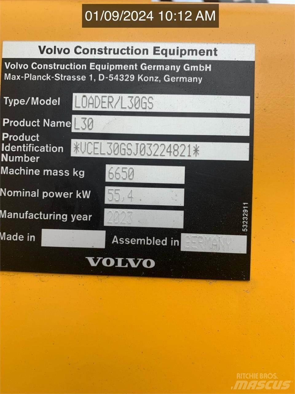 Volvo L30GS Læssemaskiner på hjul