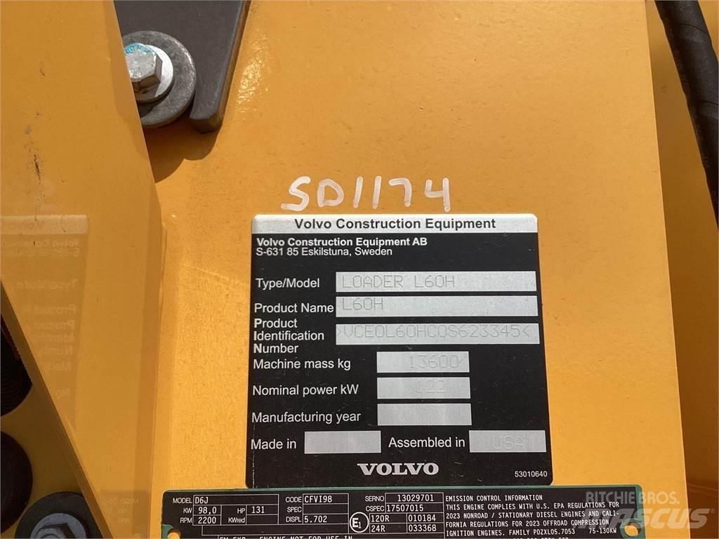 Volvo L60H Læssemaskiner på hjul