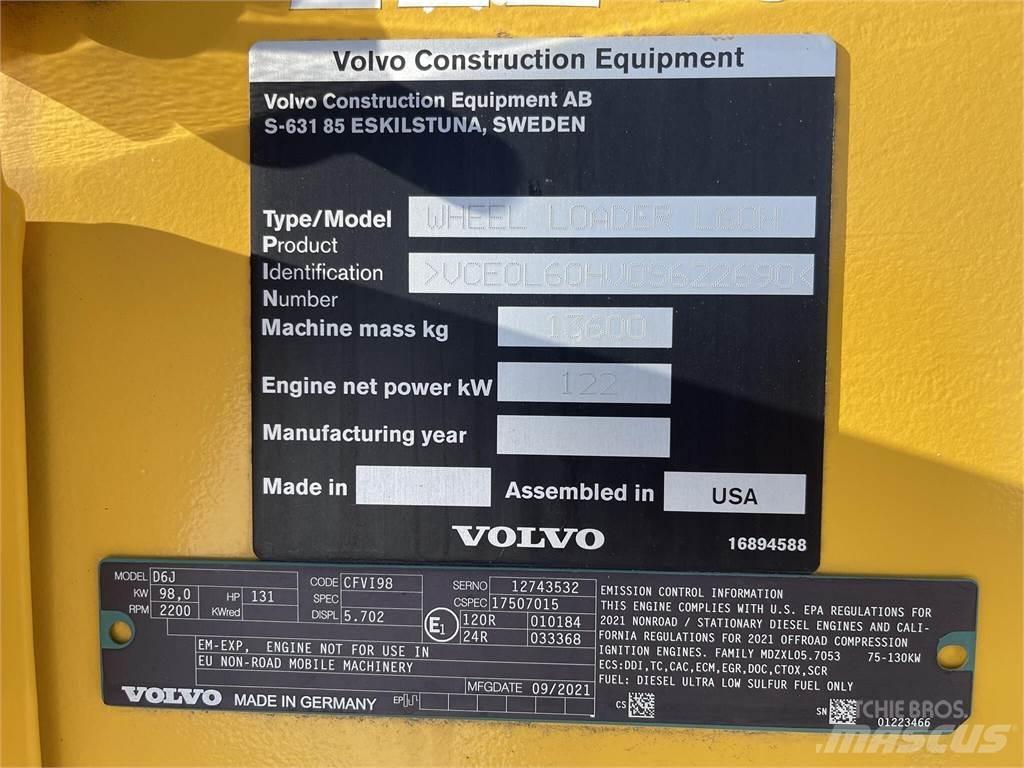 Volvo L60H Læssemaskiner på hjul
