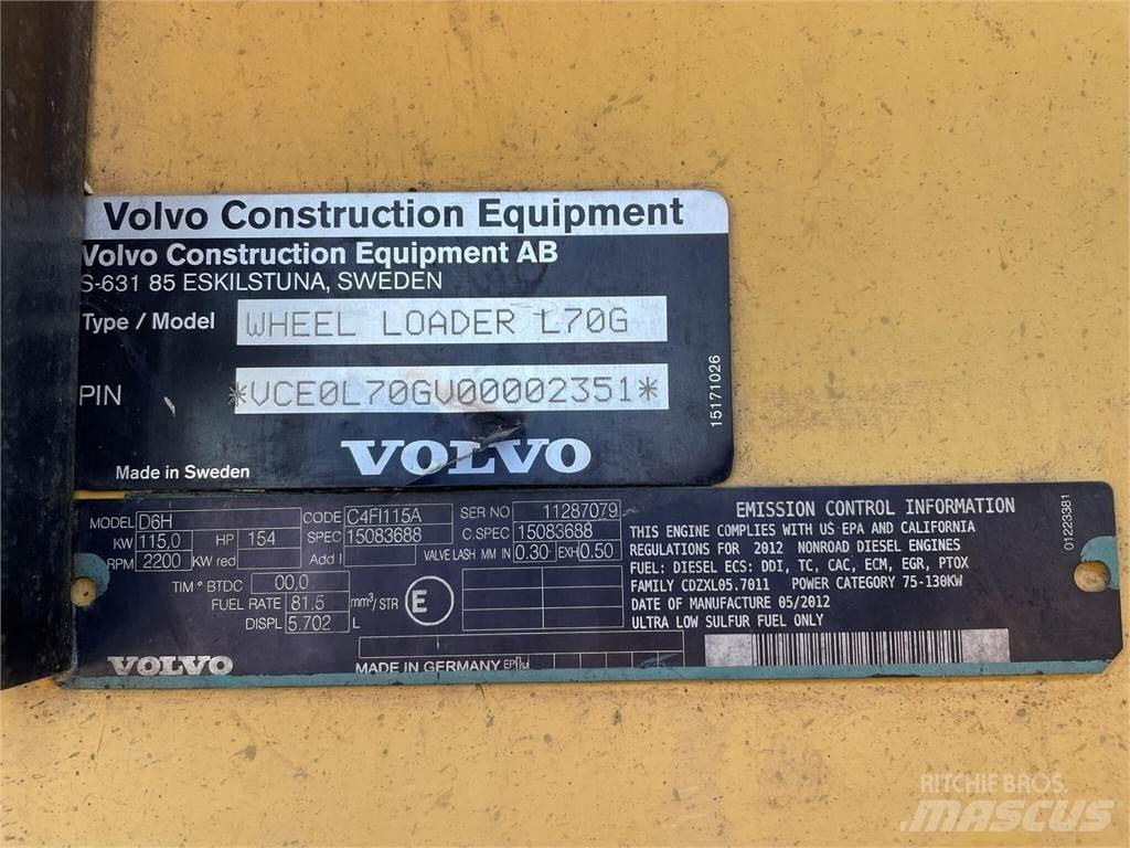 Volvo L70G Læssemaskiner på hjul