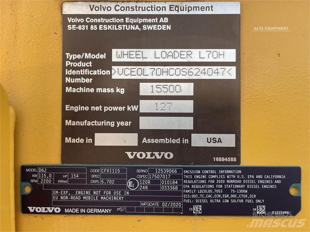 Volvo L70H Læssemaskiner på hjul