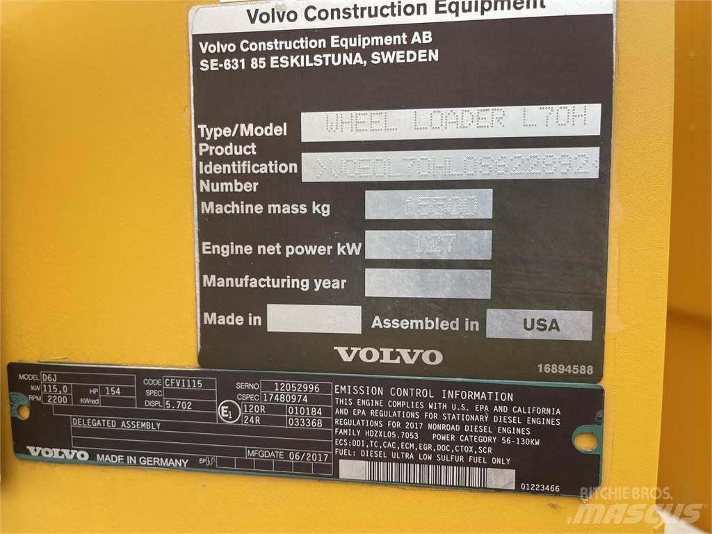 Volvo L70H Læssemaskiner på hjul