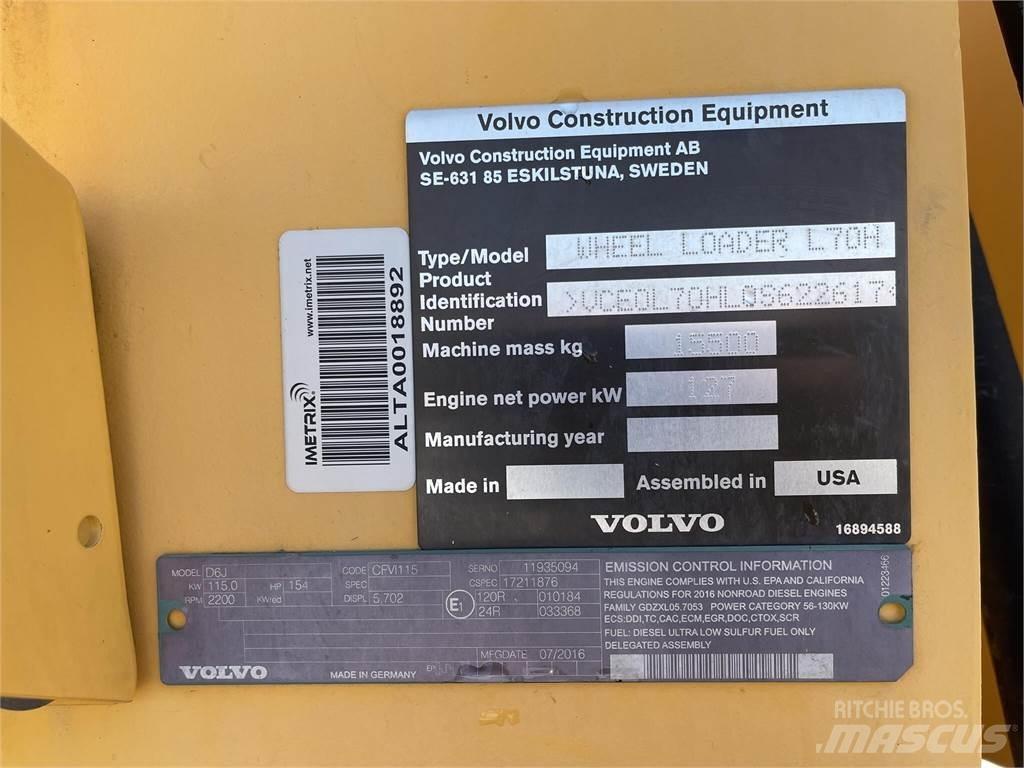 Volvo L70H Læssemaskiner på hjul
