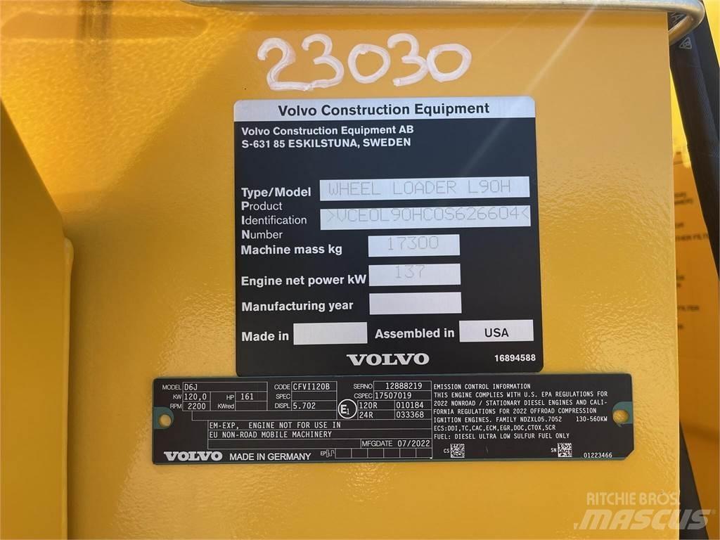 Volvo L90H Læssemaskiner på hjul