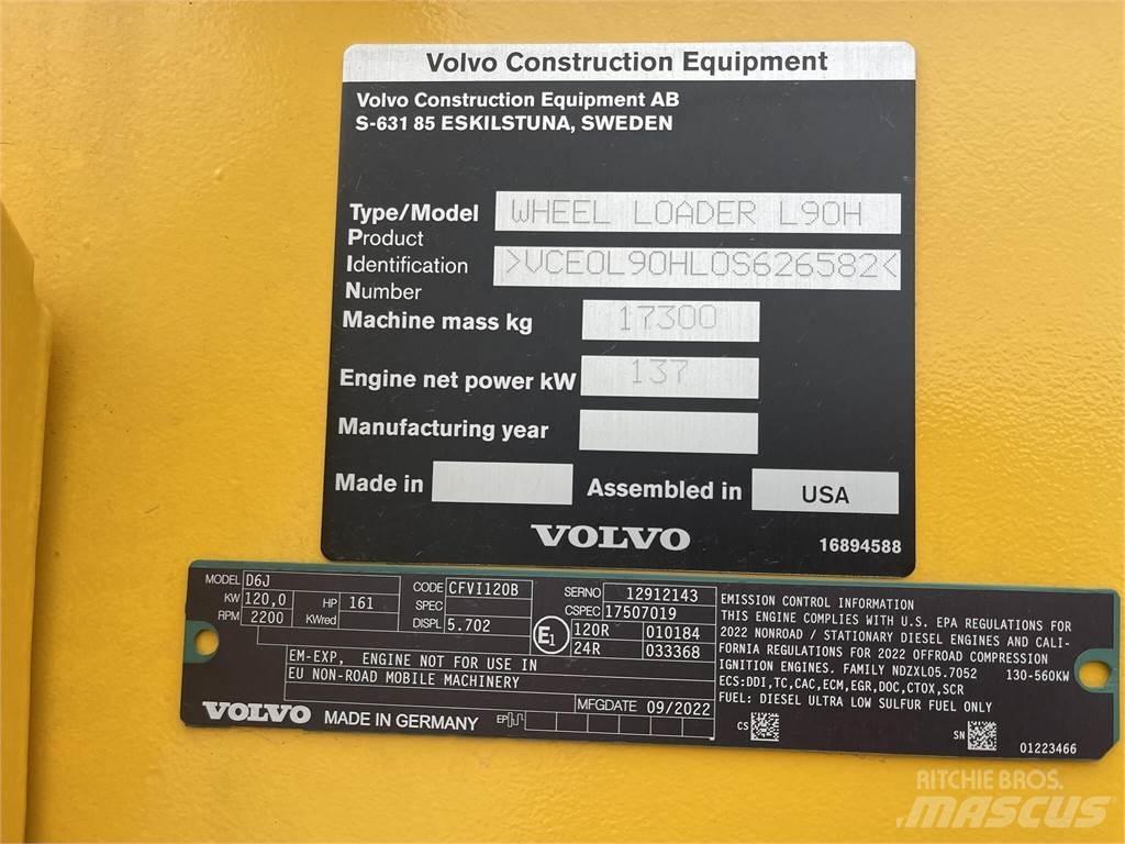 Volvo L90H Læssemaskiner på hjul