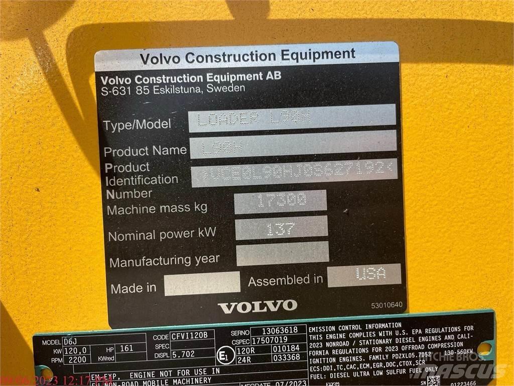 Volvo L90H Læssemaskiner på hjul