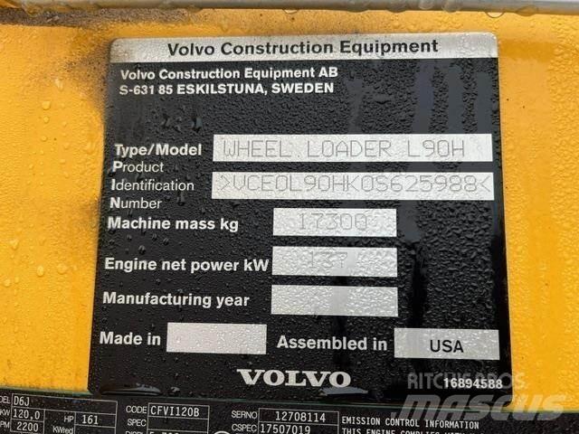 Volvo L90H Læssemaskiner på hjul