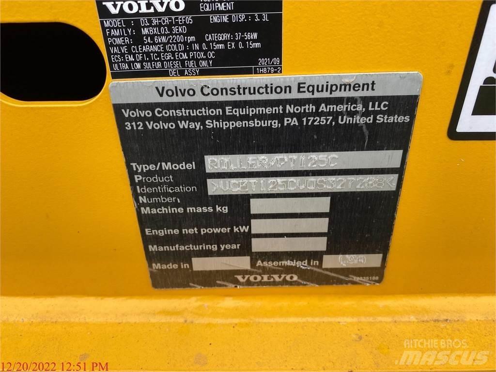 Volvo PT125C Tromle med luftdæk